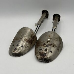 EKCO Metal Adjustable Shoe Tree Shaper Stretcher Vintage